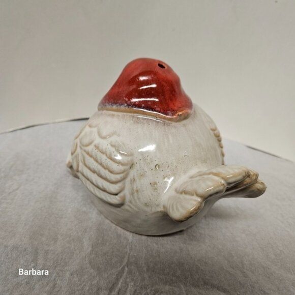 Vintage Glazed Ceramic Hen Pigeon Family - Picture 3 of 5